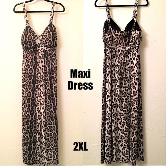 Fashion Bug Dresses & Skirts - SALEMaxi Dress Gorgeous Leopard Print